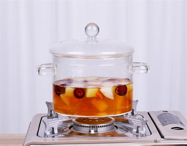 Glass Pot Stove Pot Kitchen Transparent Mini Soup Pot Stove Stove Cooking Tools Accessories - Image 9