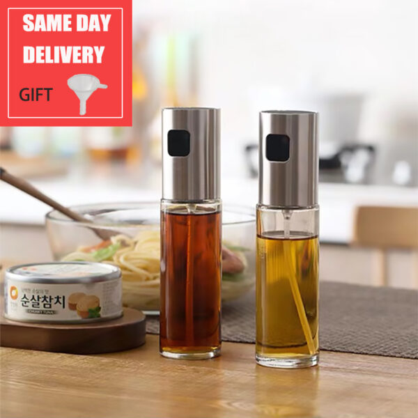 glass oil vinegar spray bottle - Image 7