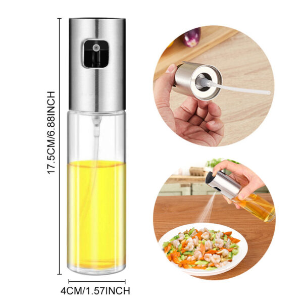 glass oil vinegar spray bottle - Image 5