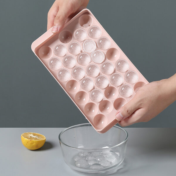 Ice Tray 3D Round Ice Molds Home Bar Party Use Round Ball Ice Cube Makers Kitchen DIY Ice Cream Moulds - Image 3