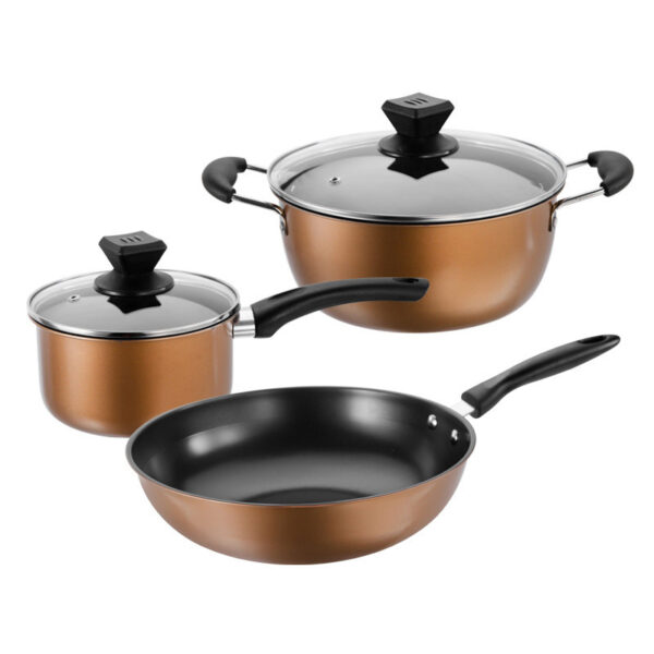 Set Of Pot Kitchen Cookware Cooking Pots - Image 3