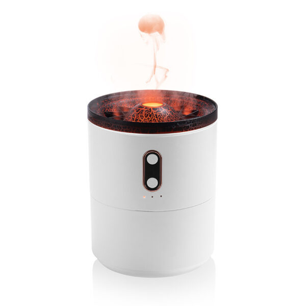 Volcanic Flame Aroma Essential Oil Diffuser USB Portable Jellyfish Air Humidifier Night Light Lamp Fragrance Humidifier - Image 9